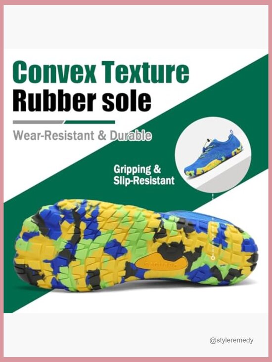 Wide Toe Box Minimalist Sneakers Zero Drop Trail Running Shoe
